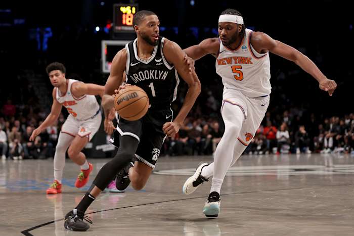 Brooklyn Nets forward Mikal Bridges